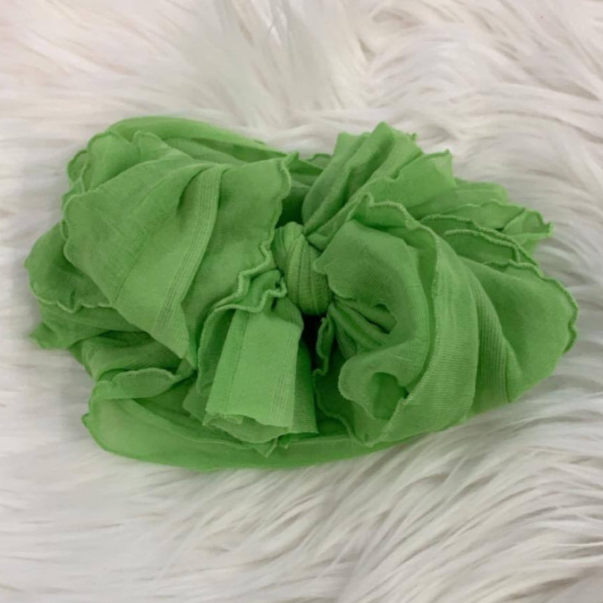 Ruffle Headwrap Lime