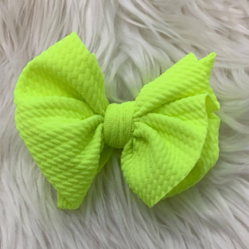 Waffle Clip Neon Yellow