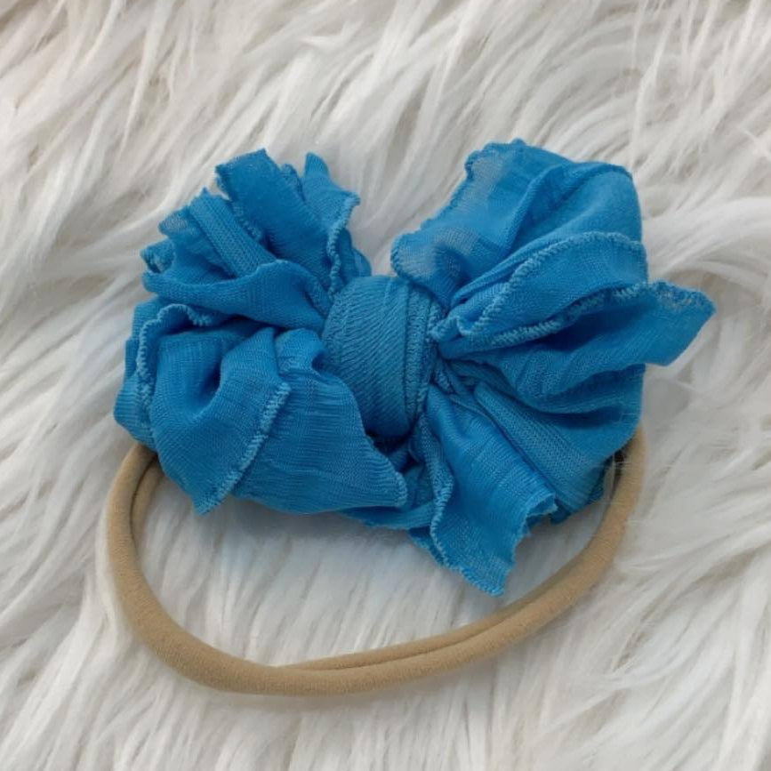 Mini Messy Headband Ocean