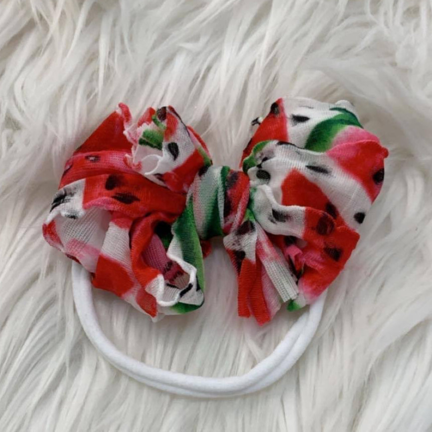 Mini Messy Headband One in a Melon