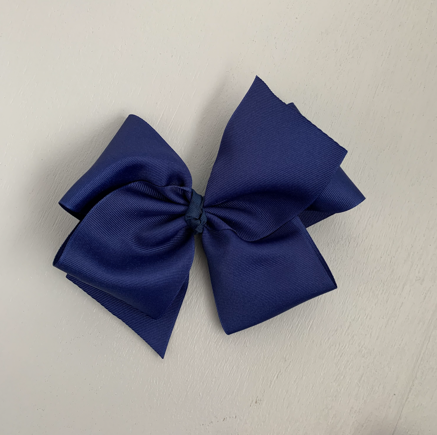 Single Grosgrain Bow, Navy