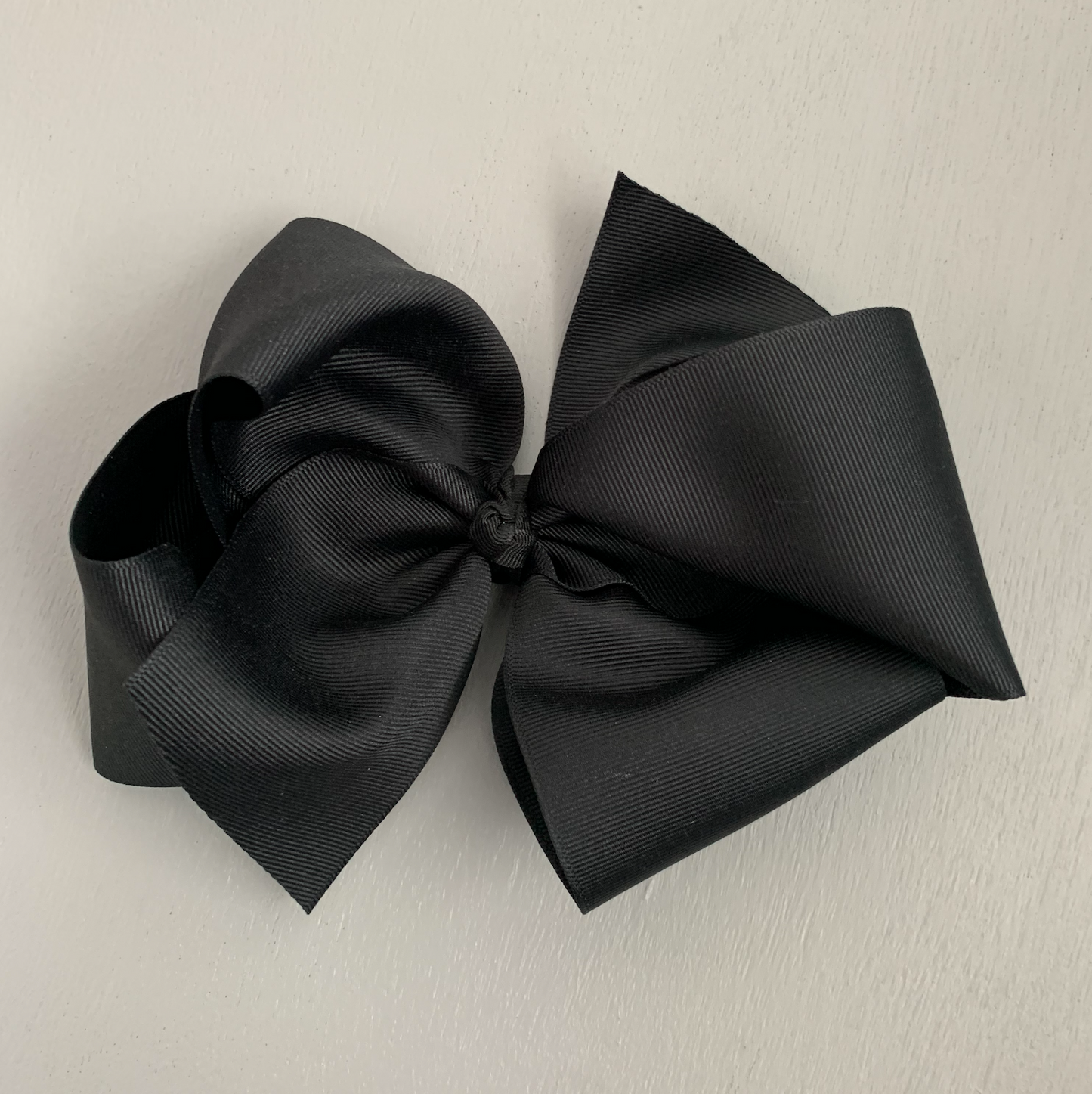 Single Grosgrain Bow, Black