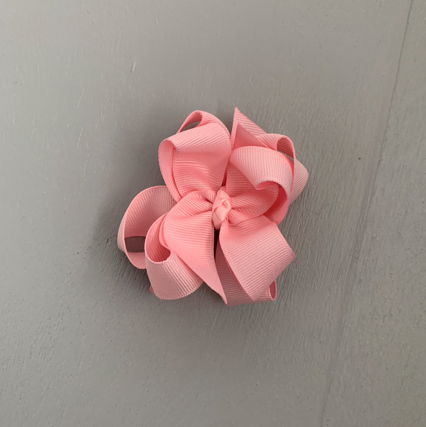 Grosgrain Bow, Small, Light Pink