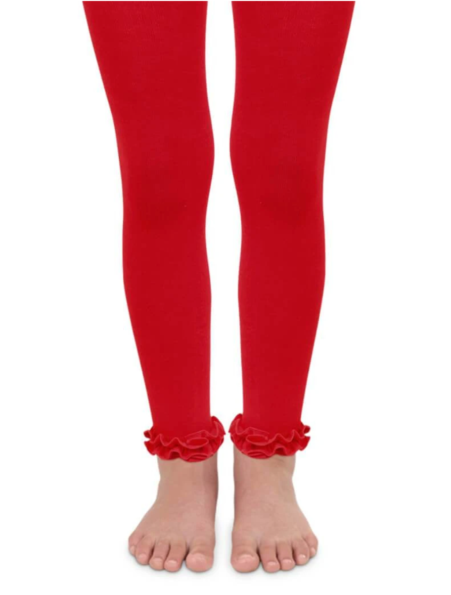 Jefferies Socks Girls Pima Cotton Footless Tights 1 Pair