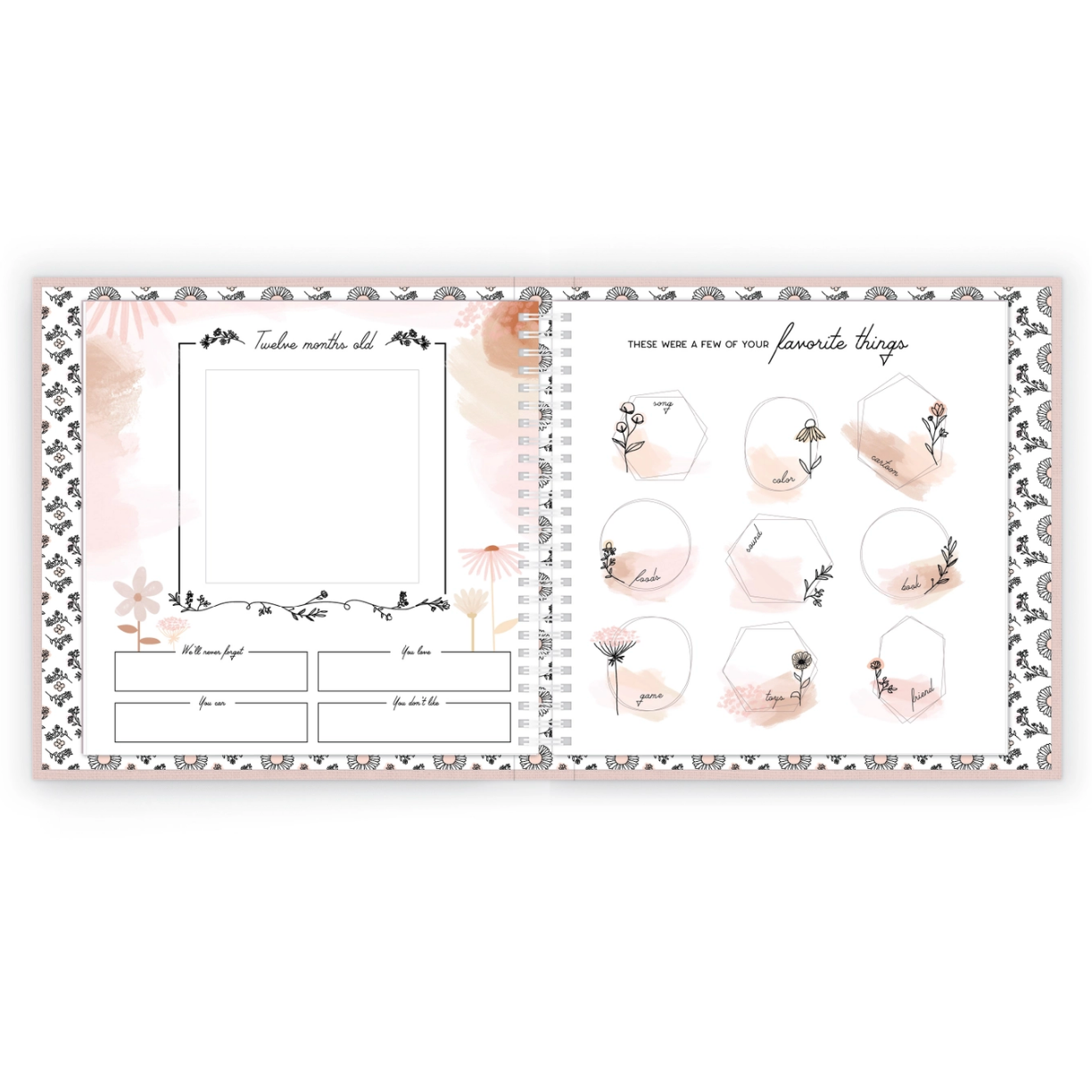 Wildflower Meadow Memory Book