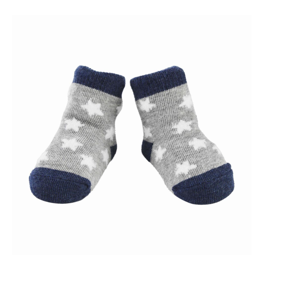 Mud Pie Chenille Star Sock