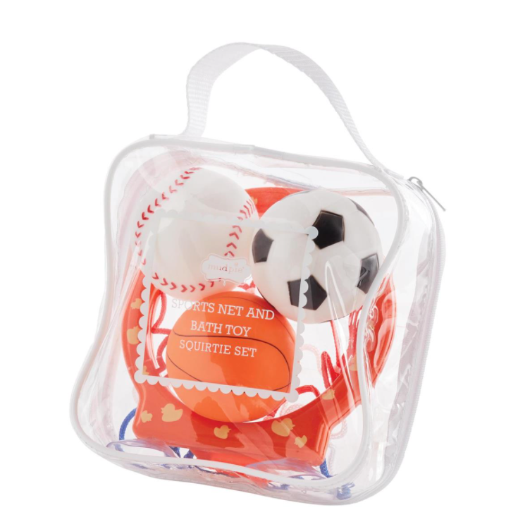 Mud Pie Sports Bath Toy Set