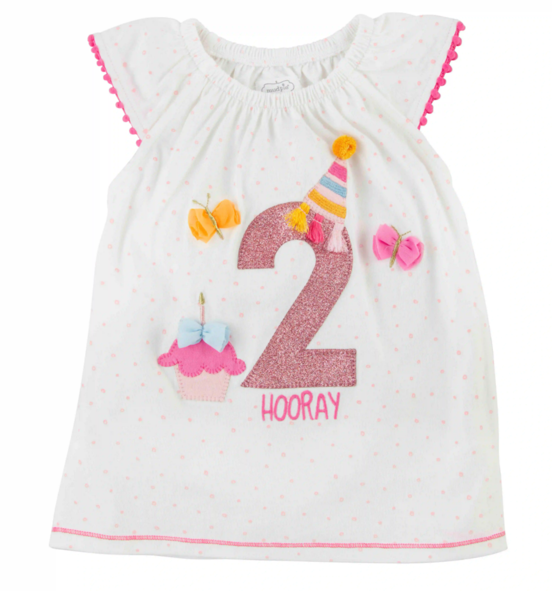 Mud Pie Two Birthday Tunic