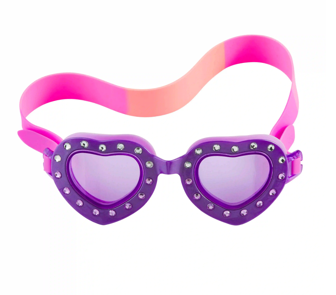 Mud Pie Purple Heart Goggles