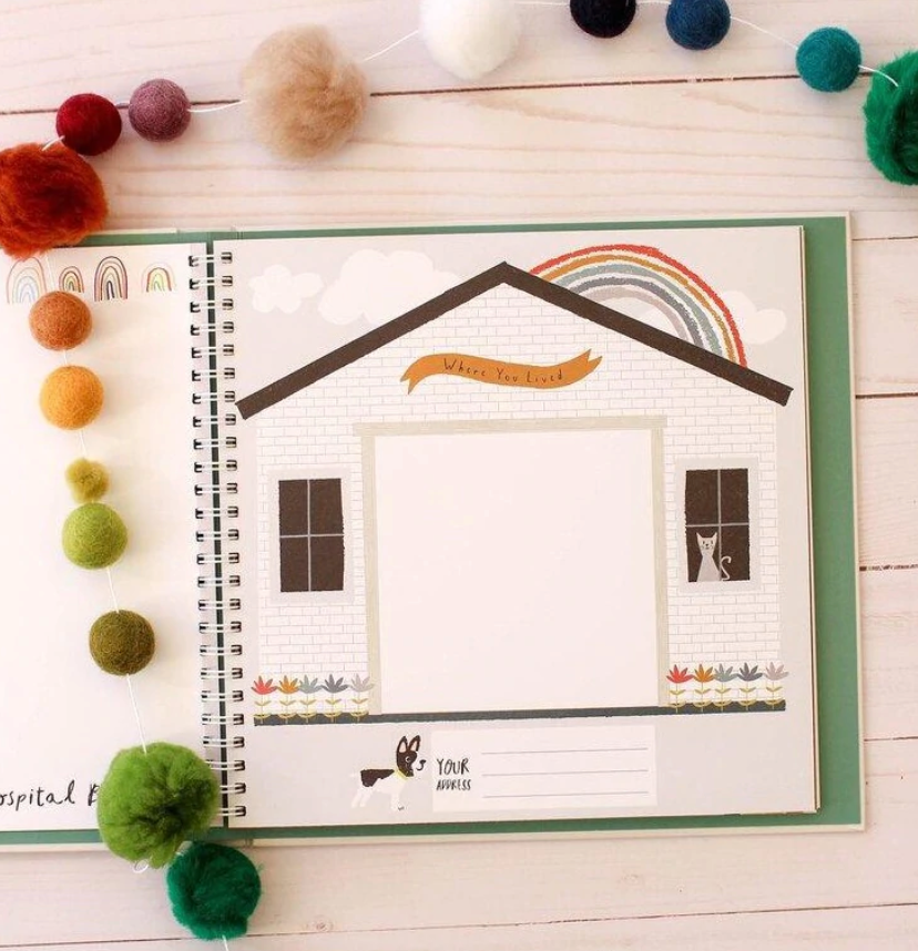 Little Rainbow Memory Book