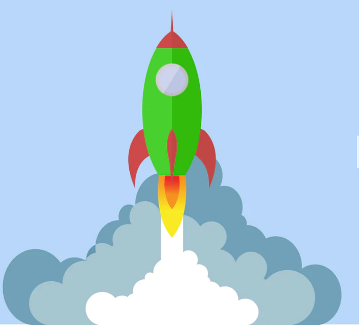 Pink Picasso Rocket Ready Paint by Number