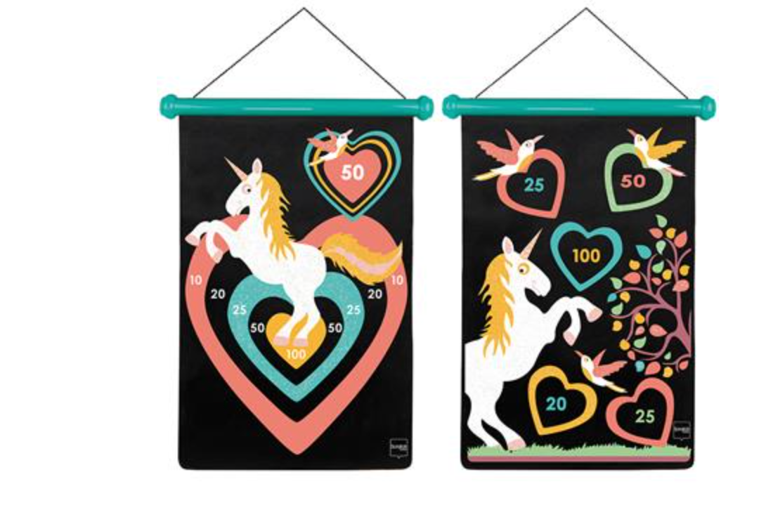 Scratch Unicorn Magnetic Dart Set