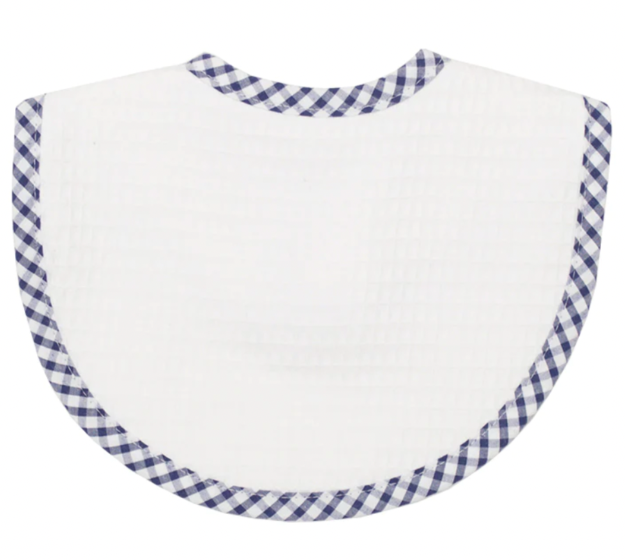 Medium Bib | Navy Check