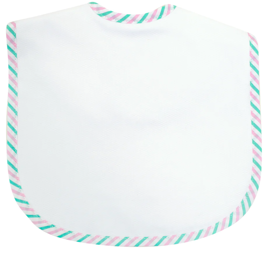 Medium Bib | Pink Turquoise