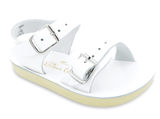 Saltwater Sandals White