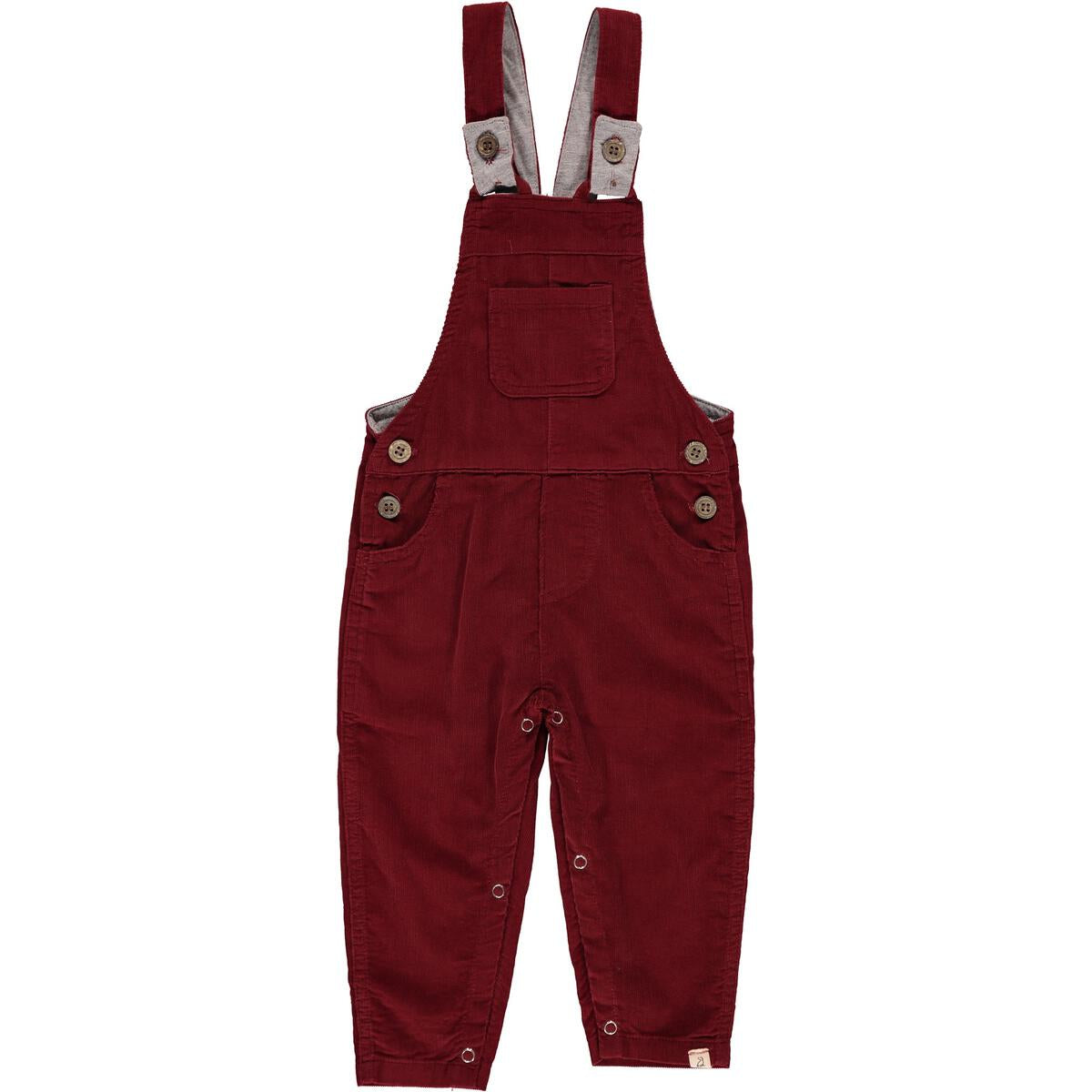 Jellico Cord Overalls | Red