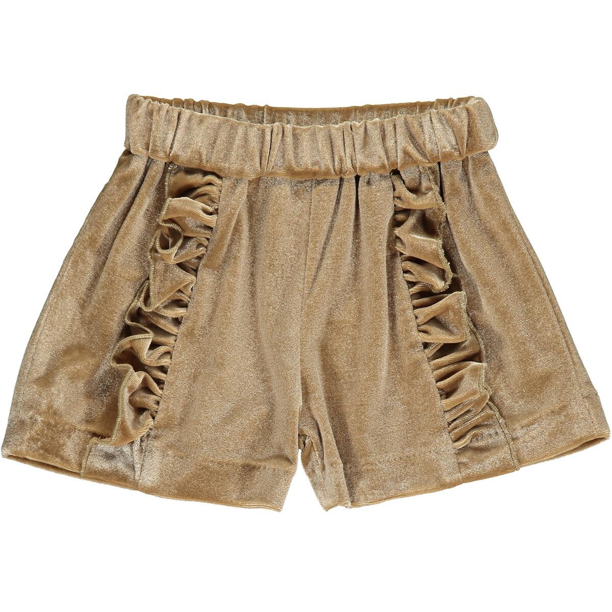 Paisley Shorts| Gold