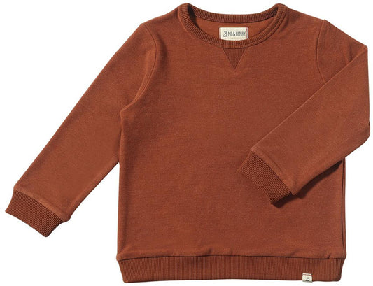 Tarquin Sweatshirt | Rust Cosy