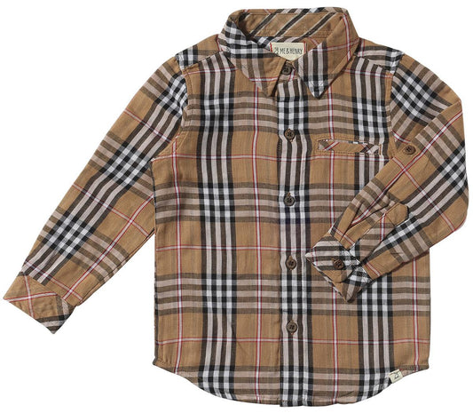 Atwood Shirt | Brown Plaid