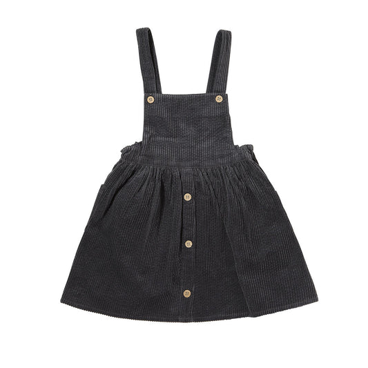 Autumn Pinafore | Charcoal