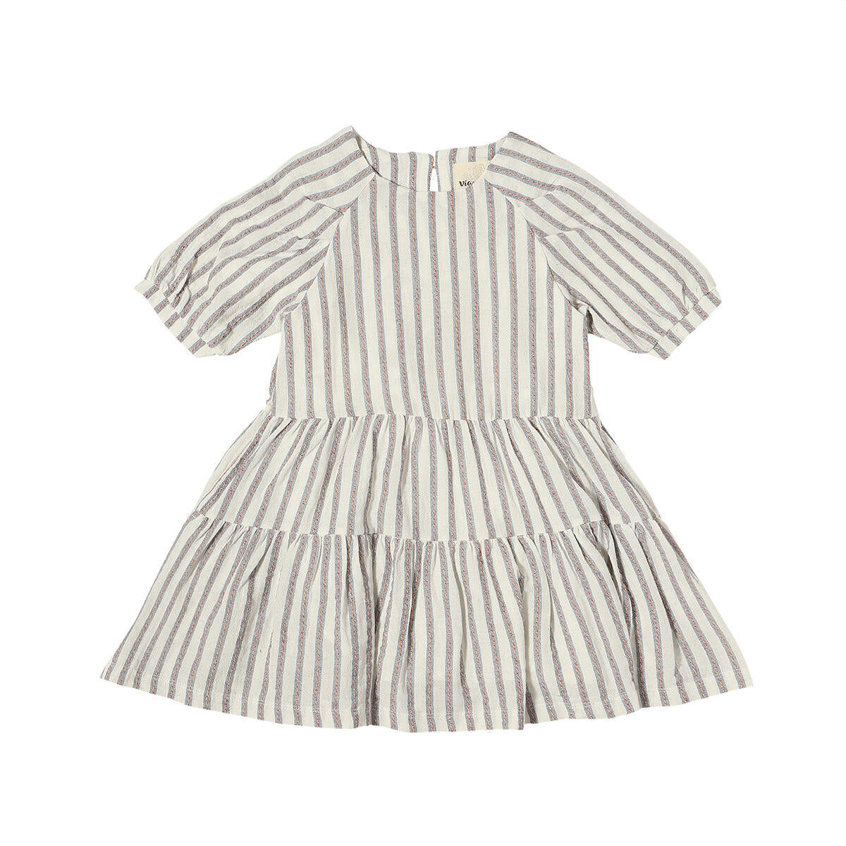 Willow Dress | Gray Stripe