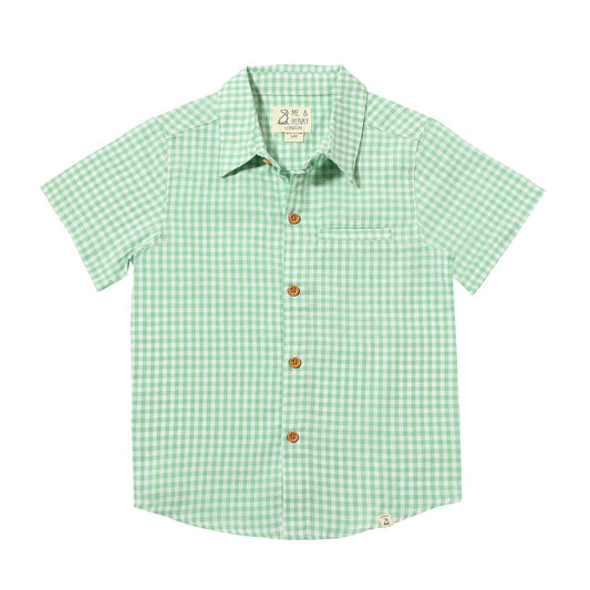 Newport Shirt | Green Plaid