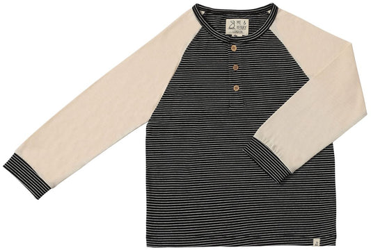 Lugoff Henley | Brown Stripe/Cream Arms