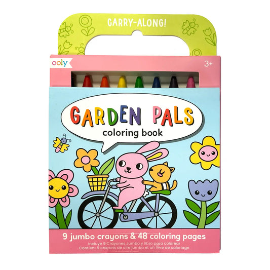 Carry-Along Coloring Book | Garden Pals