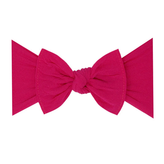 Solid Knot Headband Fuchsia