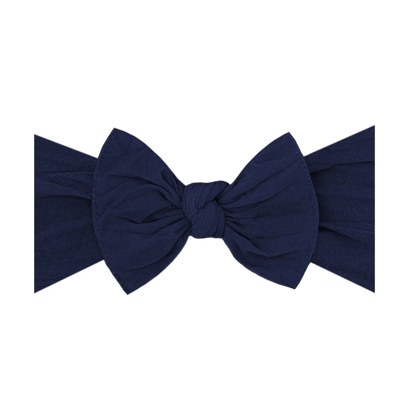 Solid Knot Headwrap Navy