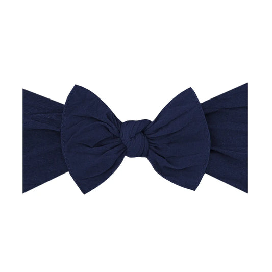 Solid Knot Headwrap Navy