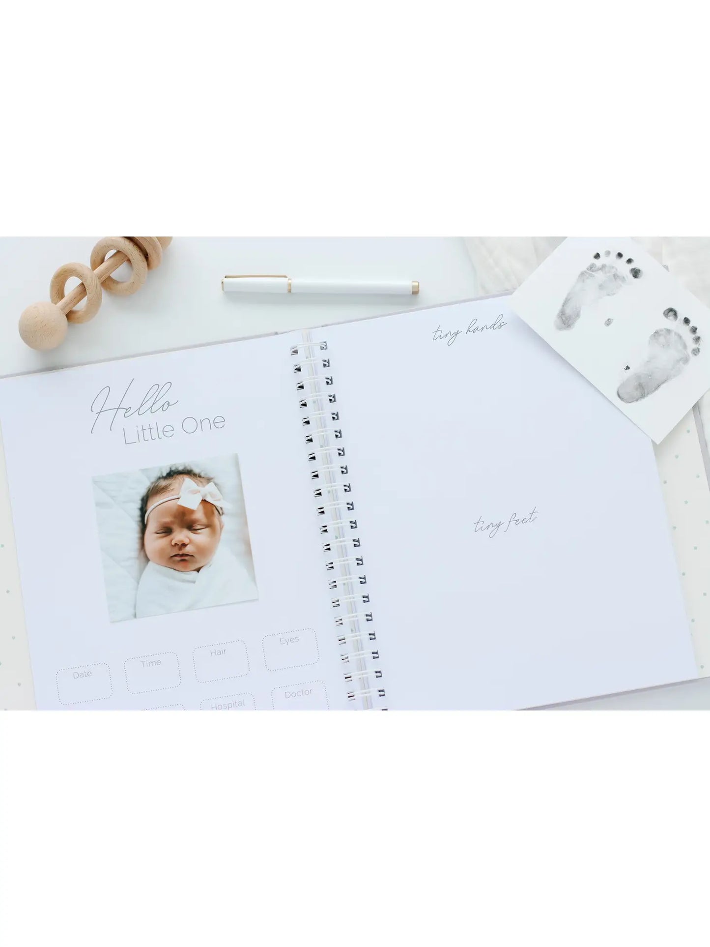 Baby Memory Book | Gray