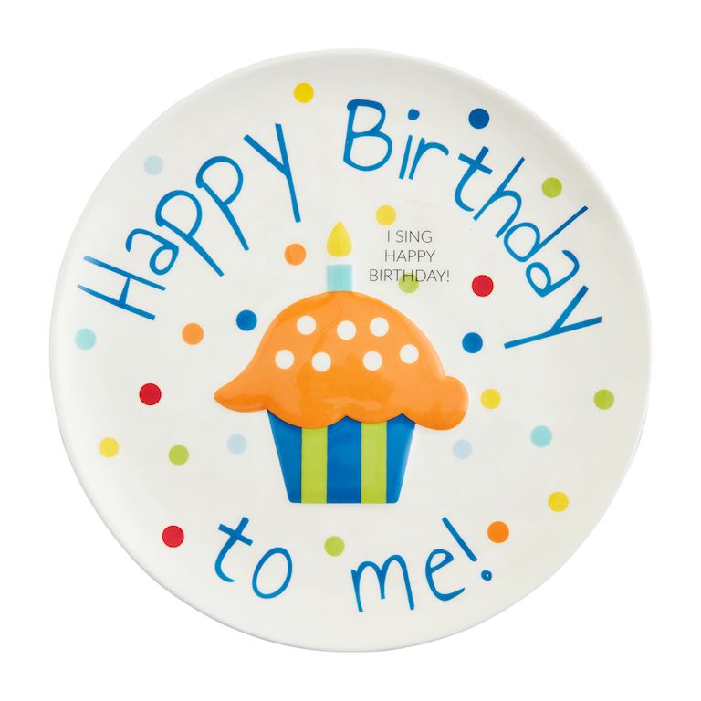 Birthday Singing Plate | Boy