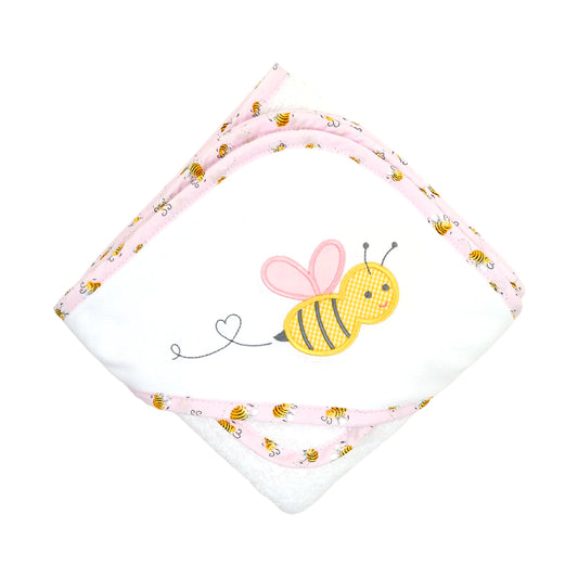 Hooded Towel and Wash Cloth Set | Bee