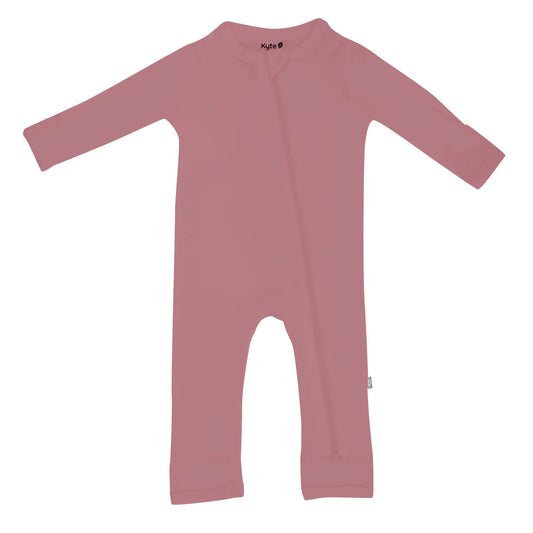 Zipper Coverall | Dusty Rose