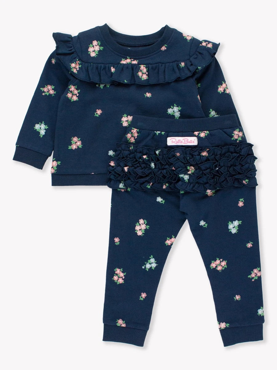 Ruffle Sweat Set | Ready to Bloom