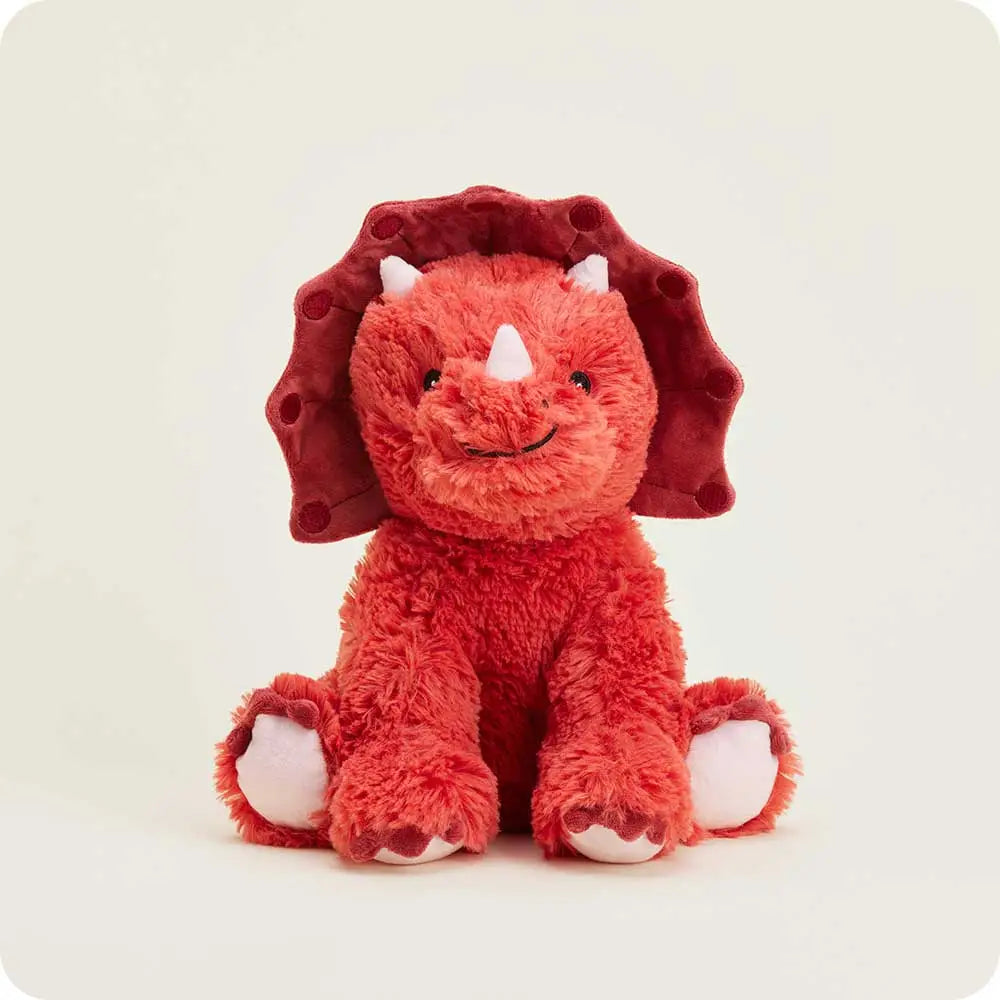 Warmies Red Triceratops