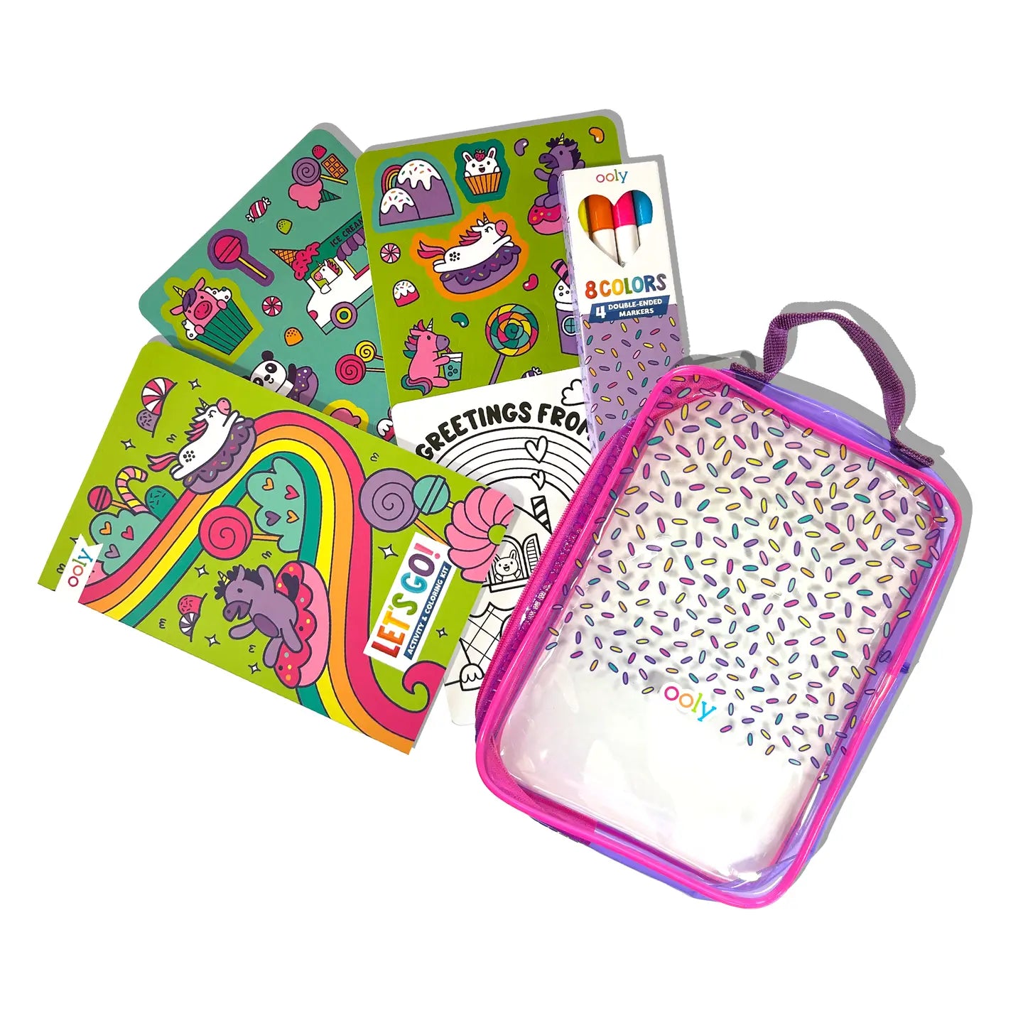 Let's Go Activity Kit | Unicorn Candy Town