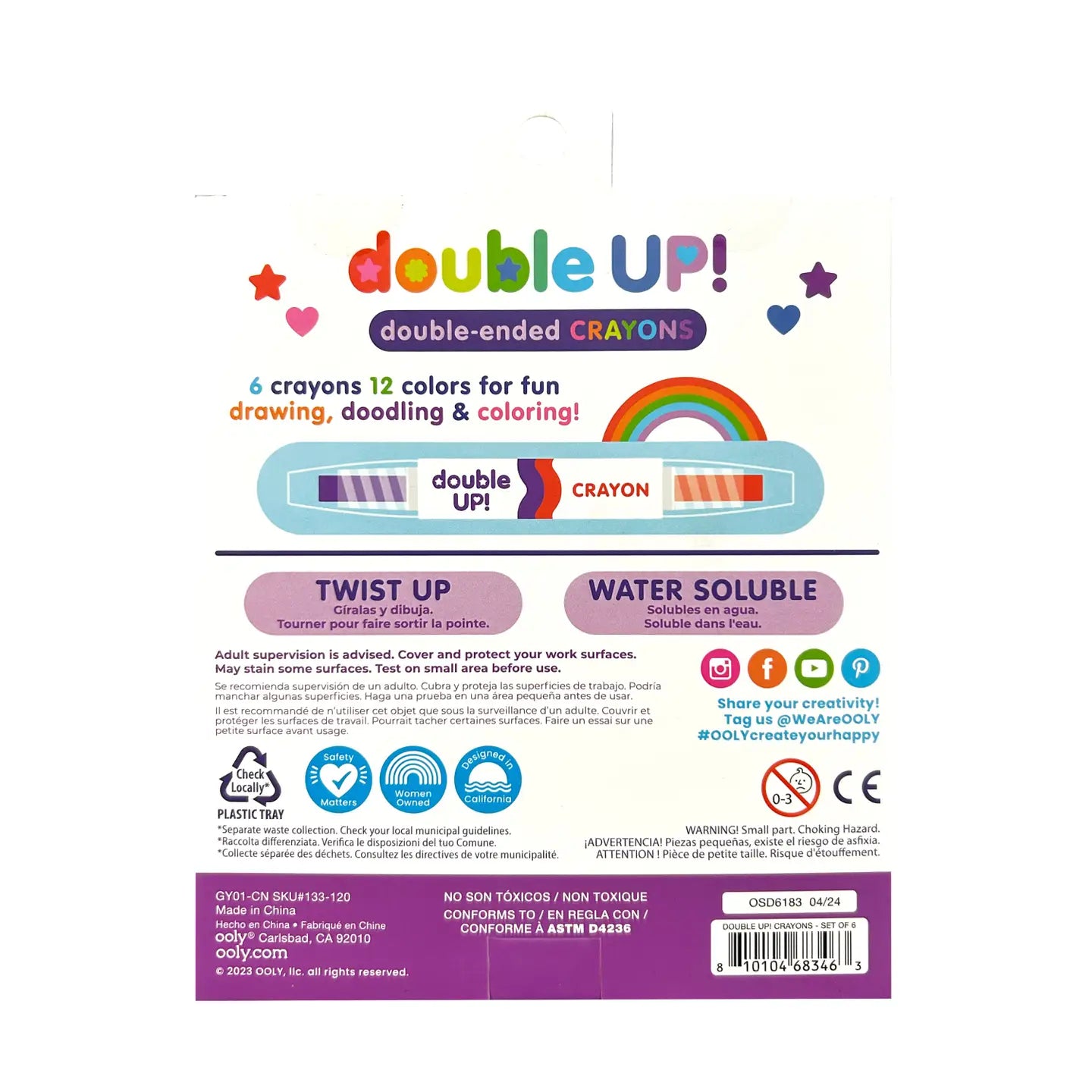 Double up | Double Ended Crayons