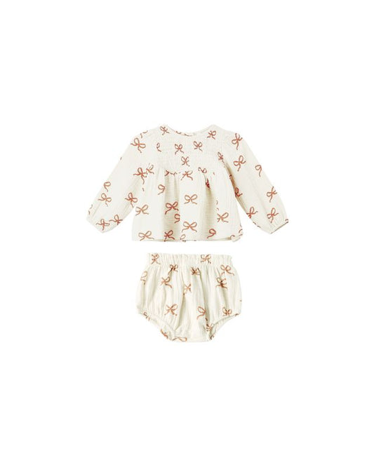 Sophia Bloomer Set | Ruby Bows