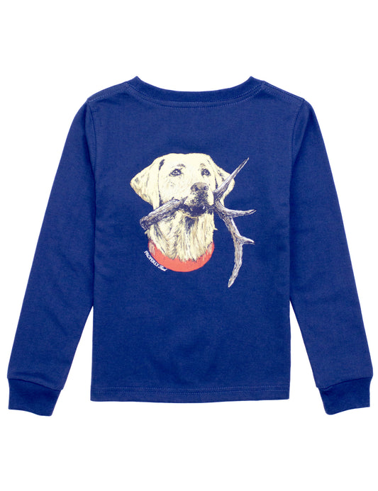 Antler Lab Shirt | River Blue