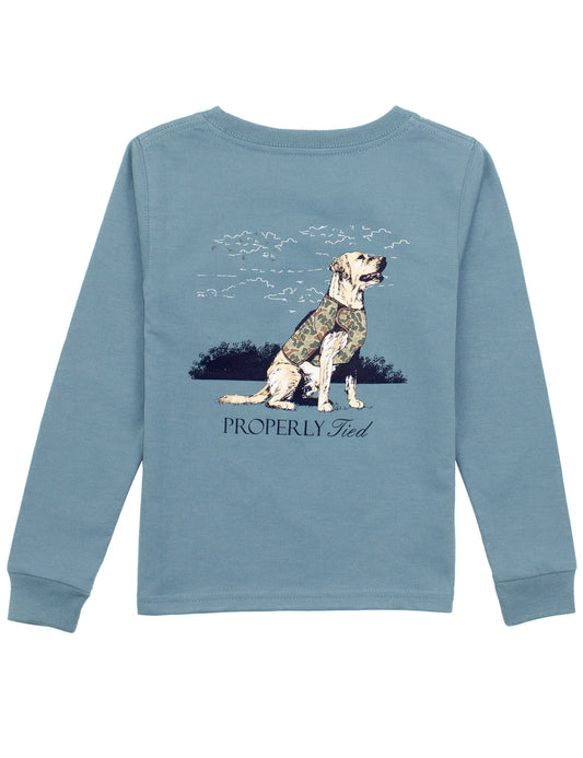 Good Boy Shirt | Steel Blue