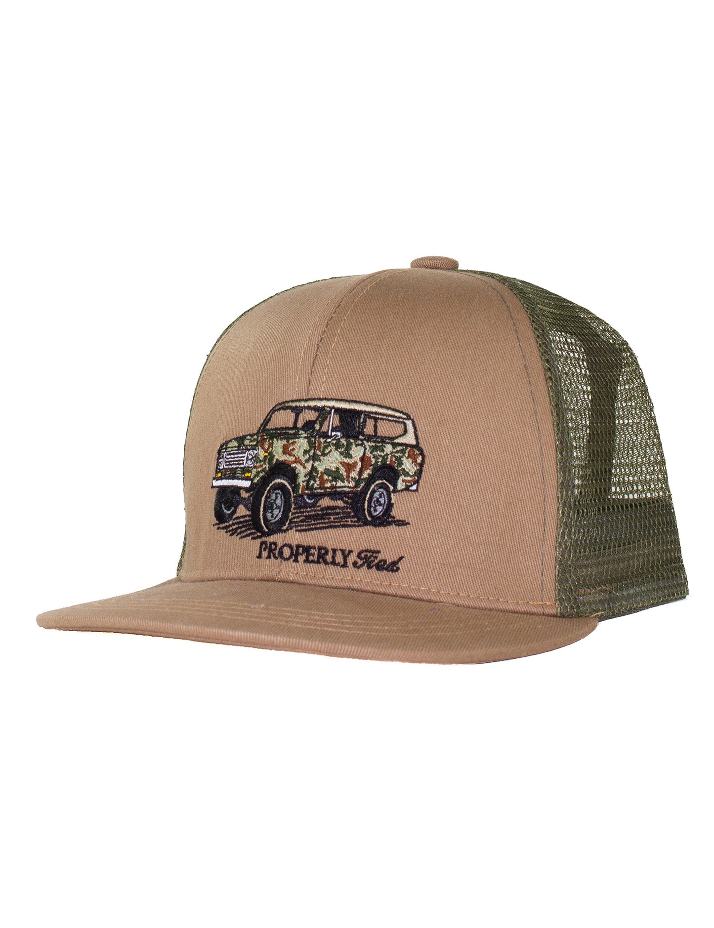 Trucker Hat | Camo Truck