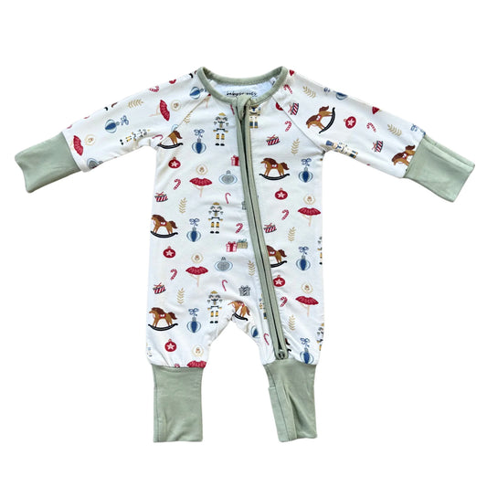 Zip Romper | Nutcracker