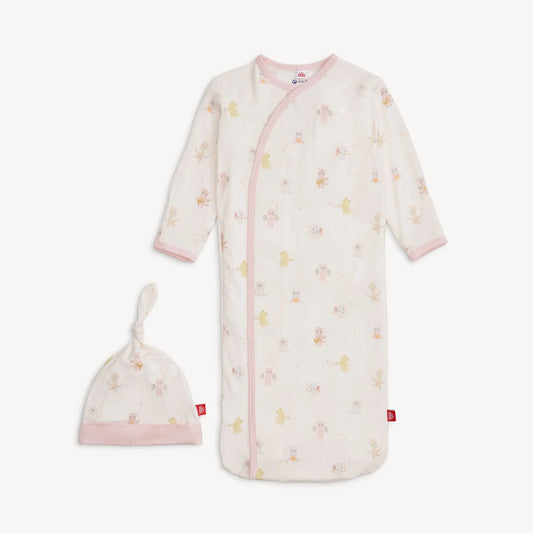 Pink Baby Beats | Gown + Hat