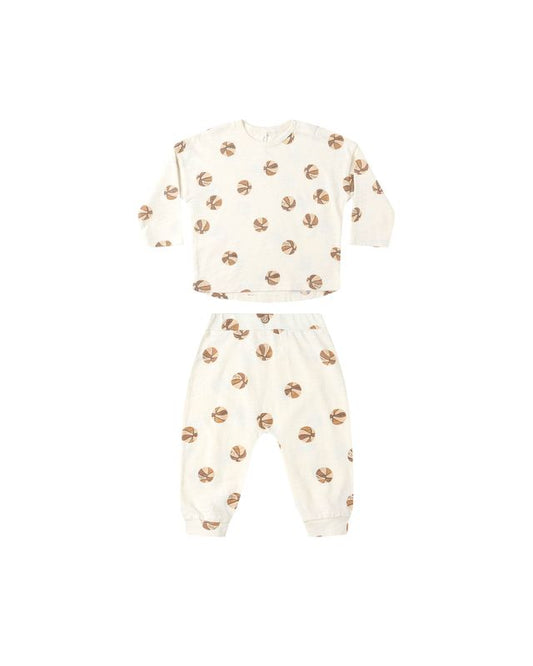 Long Sleeve Pant Set | Basketball