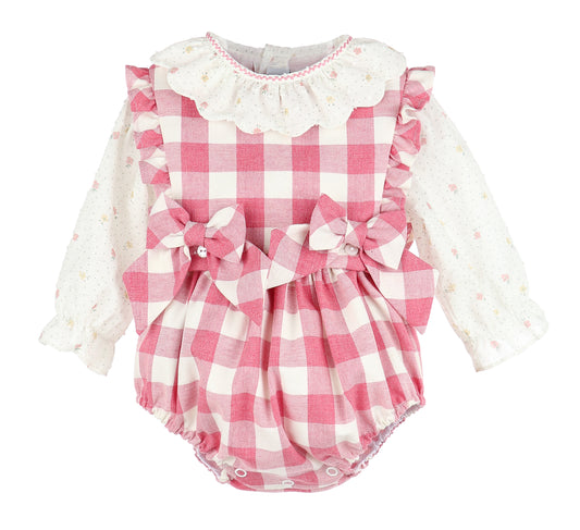 Prim & Pint Overall Set | Pink