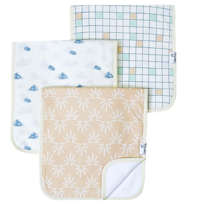 Sol Burp Cloth Set