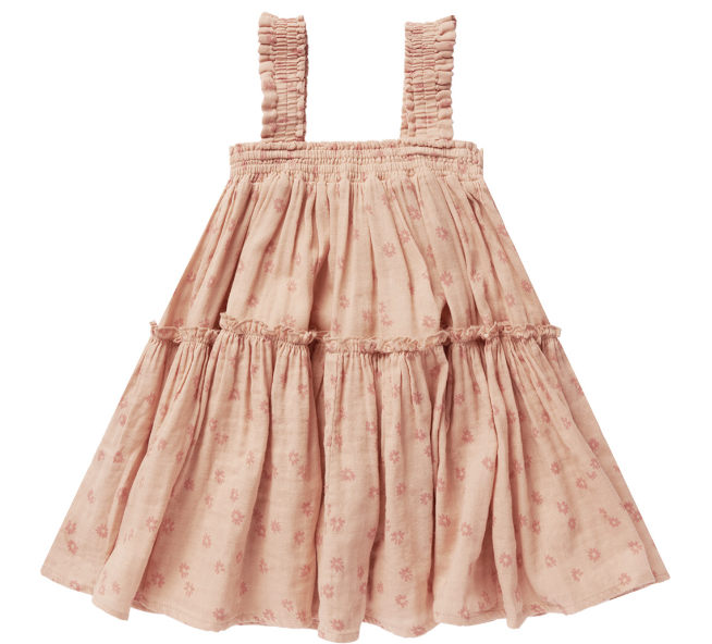 Cicily Dress | Pink Daisy