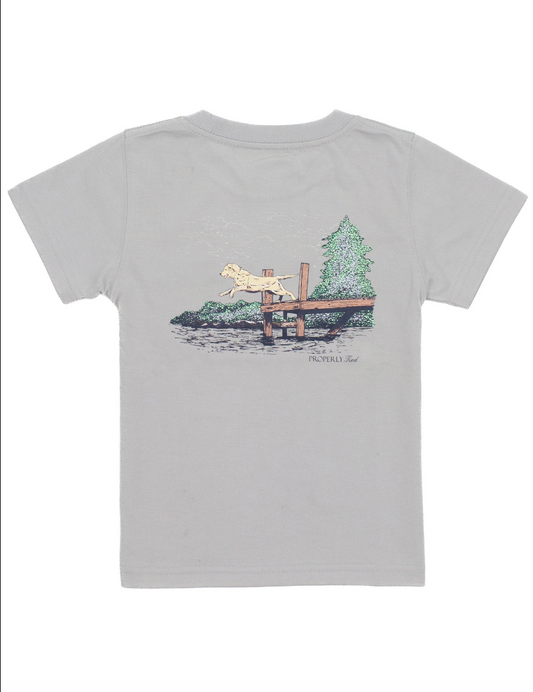 T-Shirt | Dock Diving | Grey